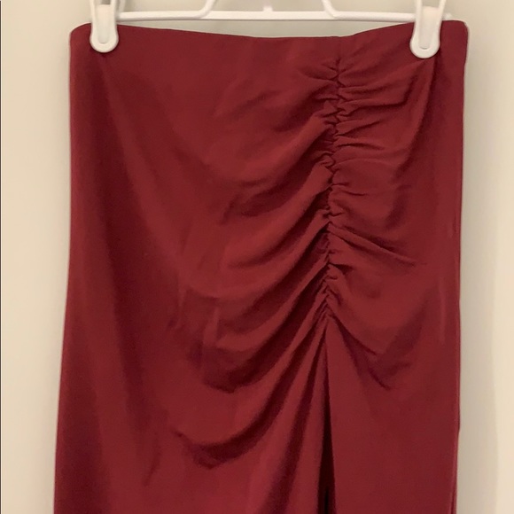Wilfred ruched midi skirt - Picture 2 of 6